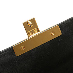 Small Leather Padlock Crossbody