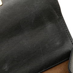 Small Leather Padlock Crossbody