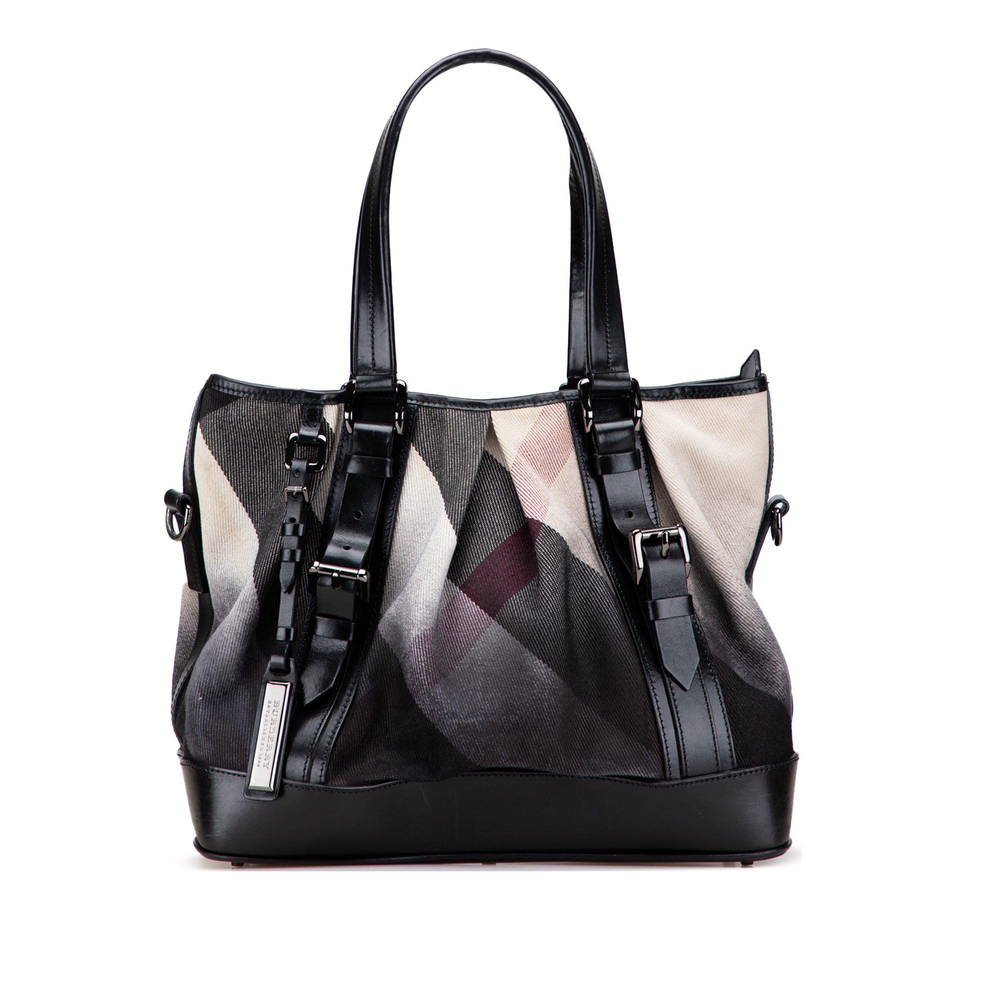 Mega Check Canvas Lowry Satchel