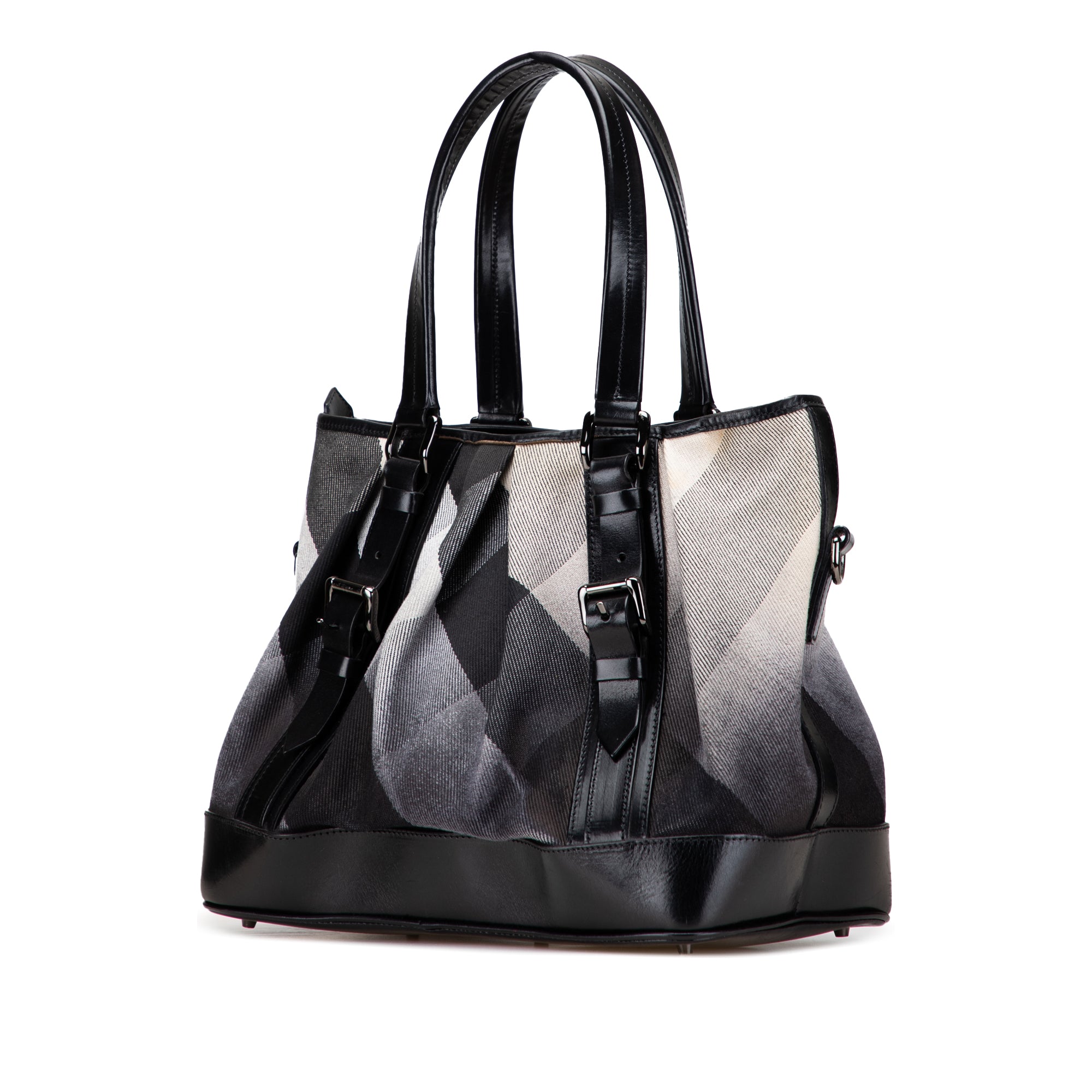 Mega Check Canvas Lowry Satchel