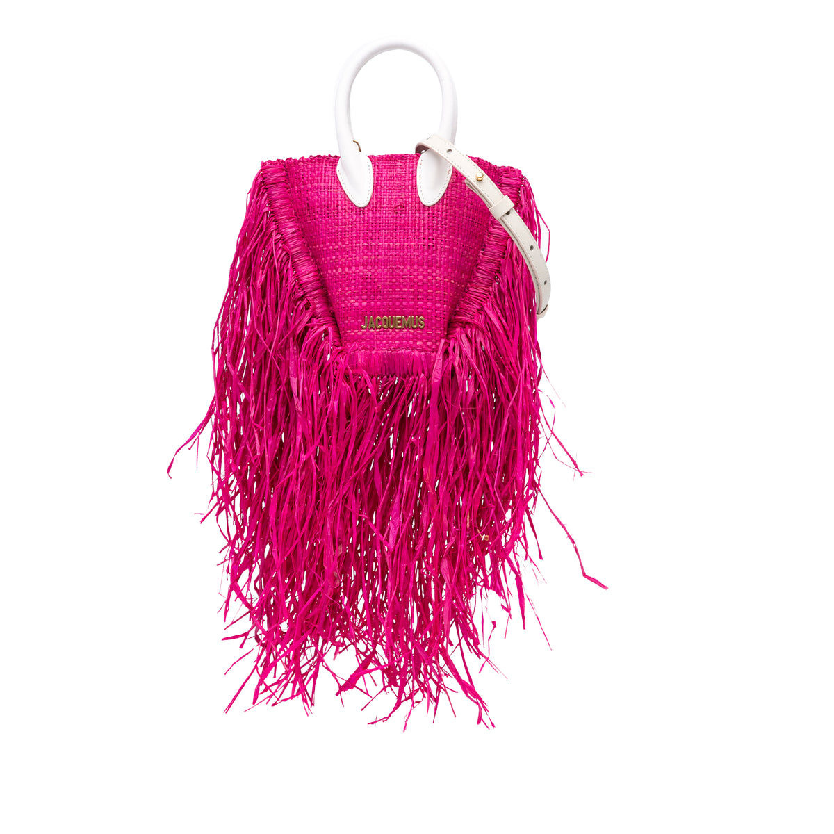 Raffia Le Petit Baci Satchel