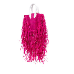 Raffia Le Petit Baci Satchel