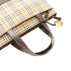 Haymarket Check Canvas Handbag