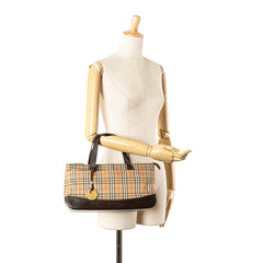 Haymarket Check Canvas Handbag