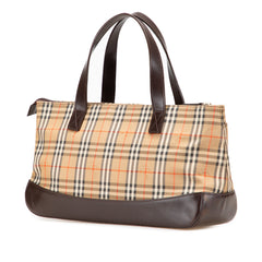 Haymarket Check Canvas Handbag