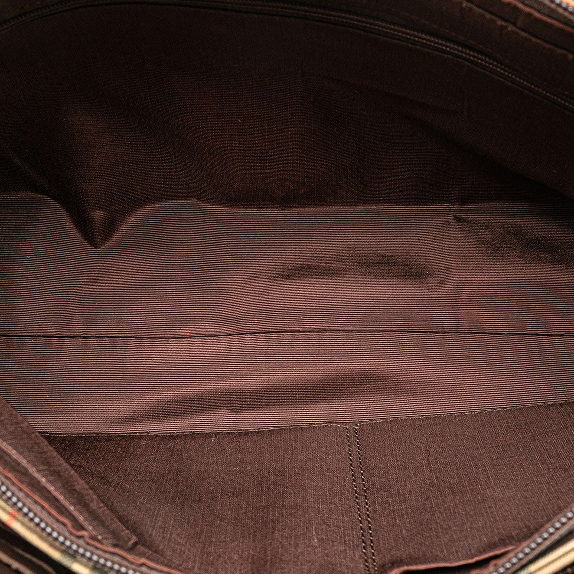 Haymarket Check Canvas Handbag