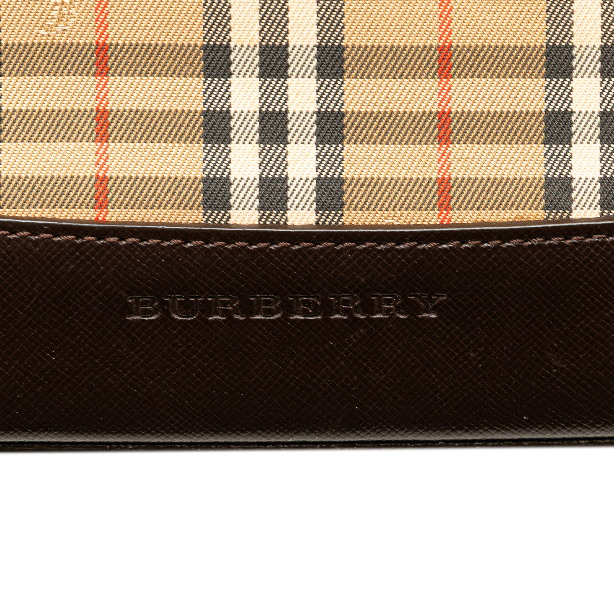 Haymarket Check Canvas Handbag