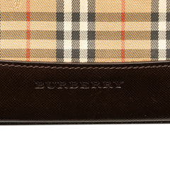Haymarket Check Canvas Handbag