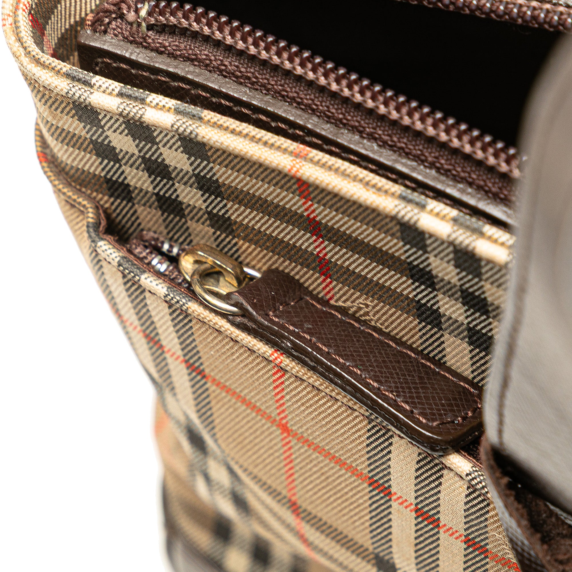 Haymarket Check Canvas Handbag
