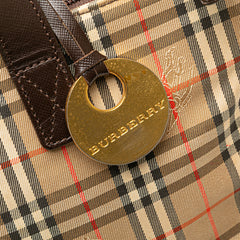 Haymarket Check Canvas Handbag
