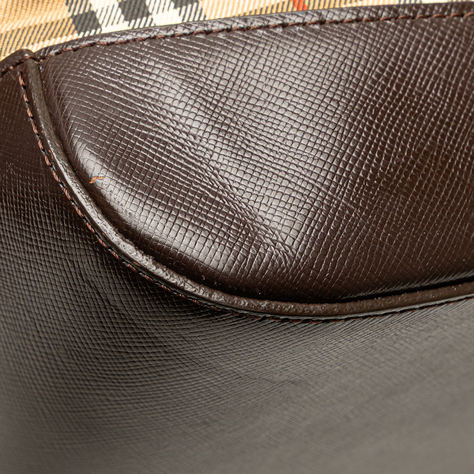 Haymarket Check Canvas Handbag