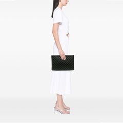 Large Quilted Caviar O Case Clutch