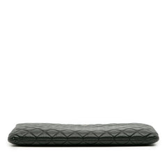 Large Quilted Caviar O Case Clutch