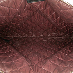 Large Quilted Caviar O Case Clutch
