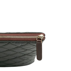 Large Quilted Caviar O Case Clutch