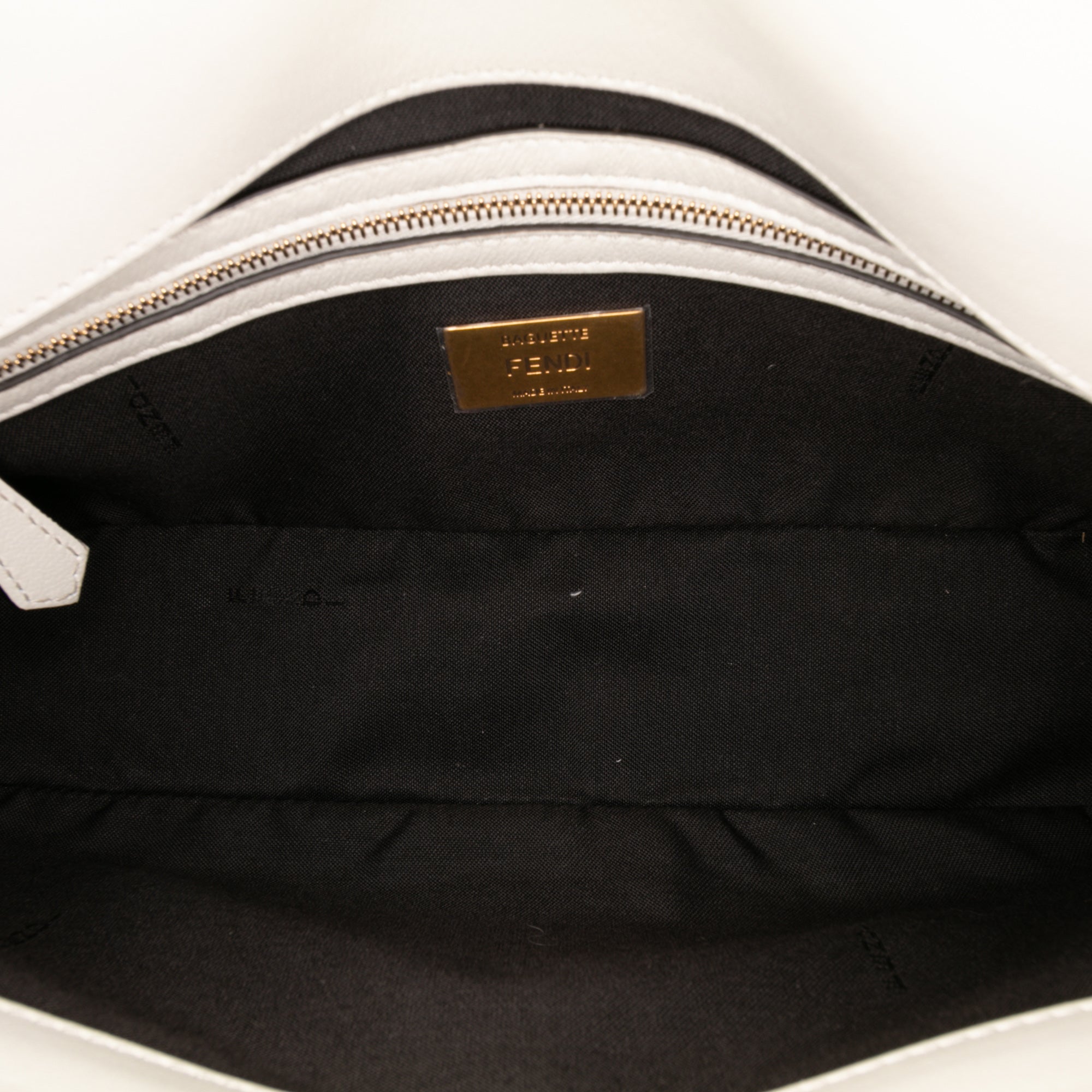 Leather Convertible Baguette Satchel