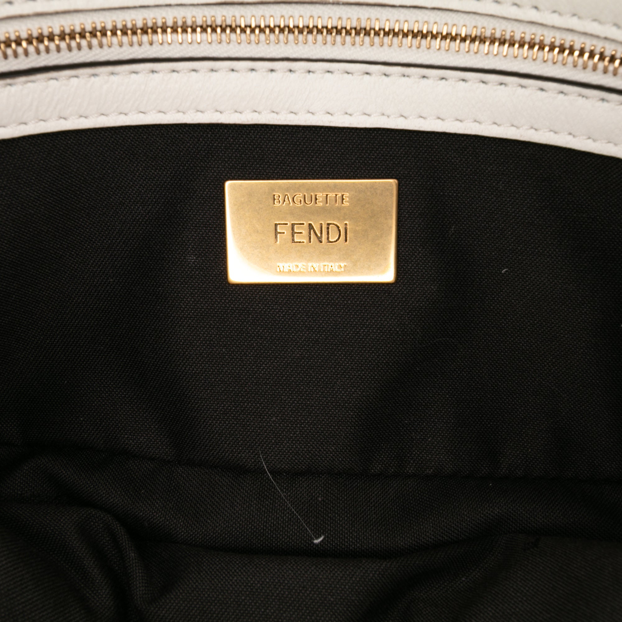 Leather Convertible Baguette Satchel