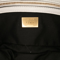 Leather Convertible Baguette Satchel