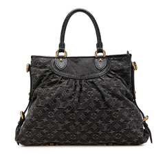 Monogram Denim Neo Cabby GM