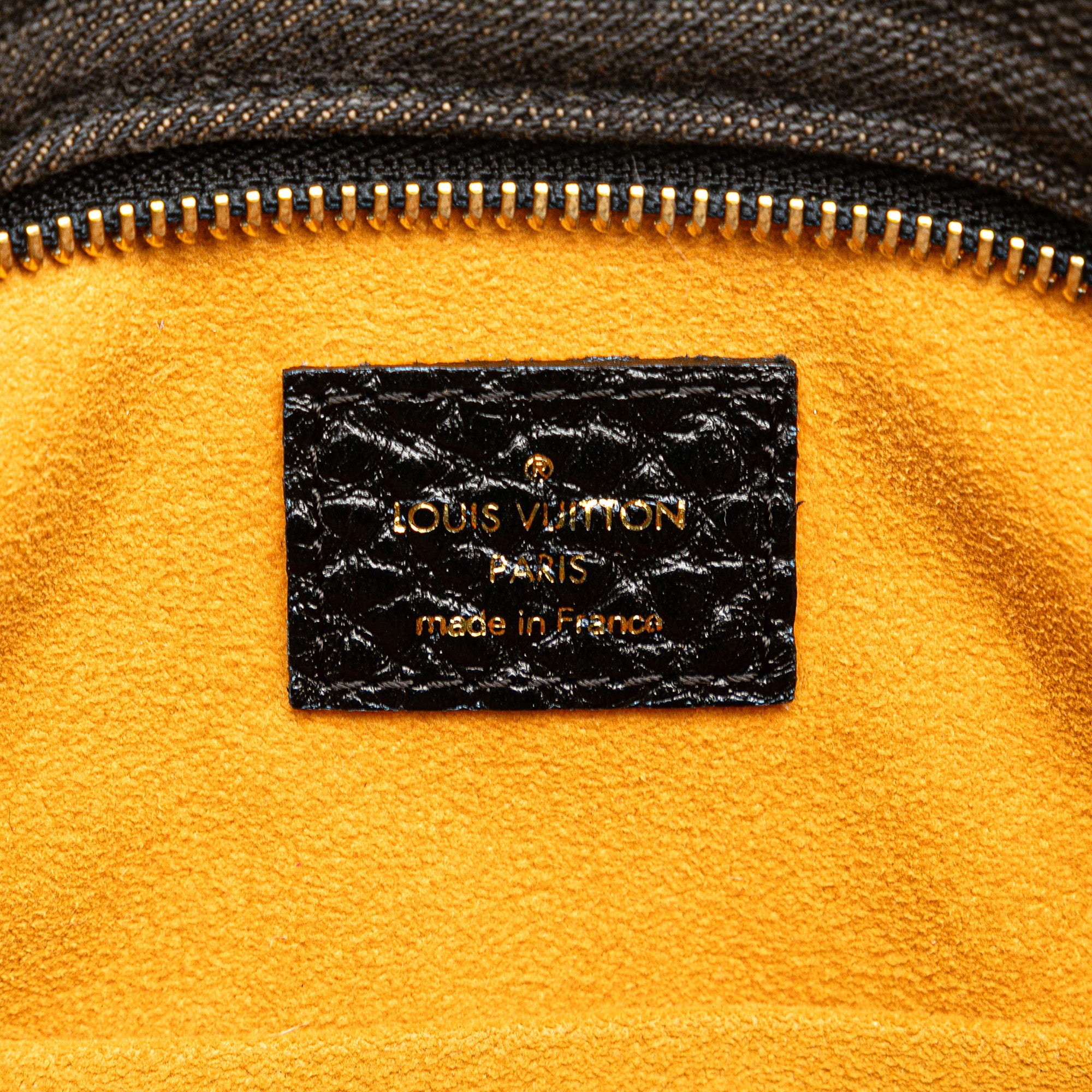Monogram Denim Neo Cabby GM