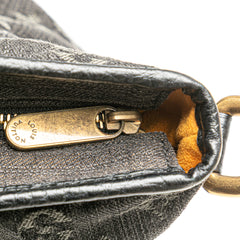 Monogram Denim Neo Cabby GM