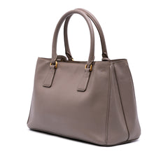 Small Saffiano Lux Galleria Satchel