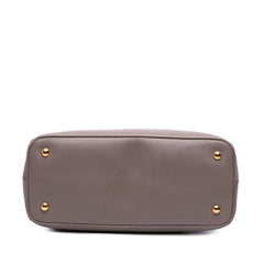 Small Saffiano Lux Galleria Satchel