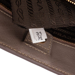 Small Saffiano Lux Galleria Satchel