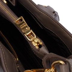 Small Saffiano Lux Galleria Satchel