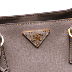 Small Saffiano Lux Galleria Satchel