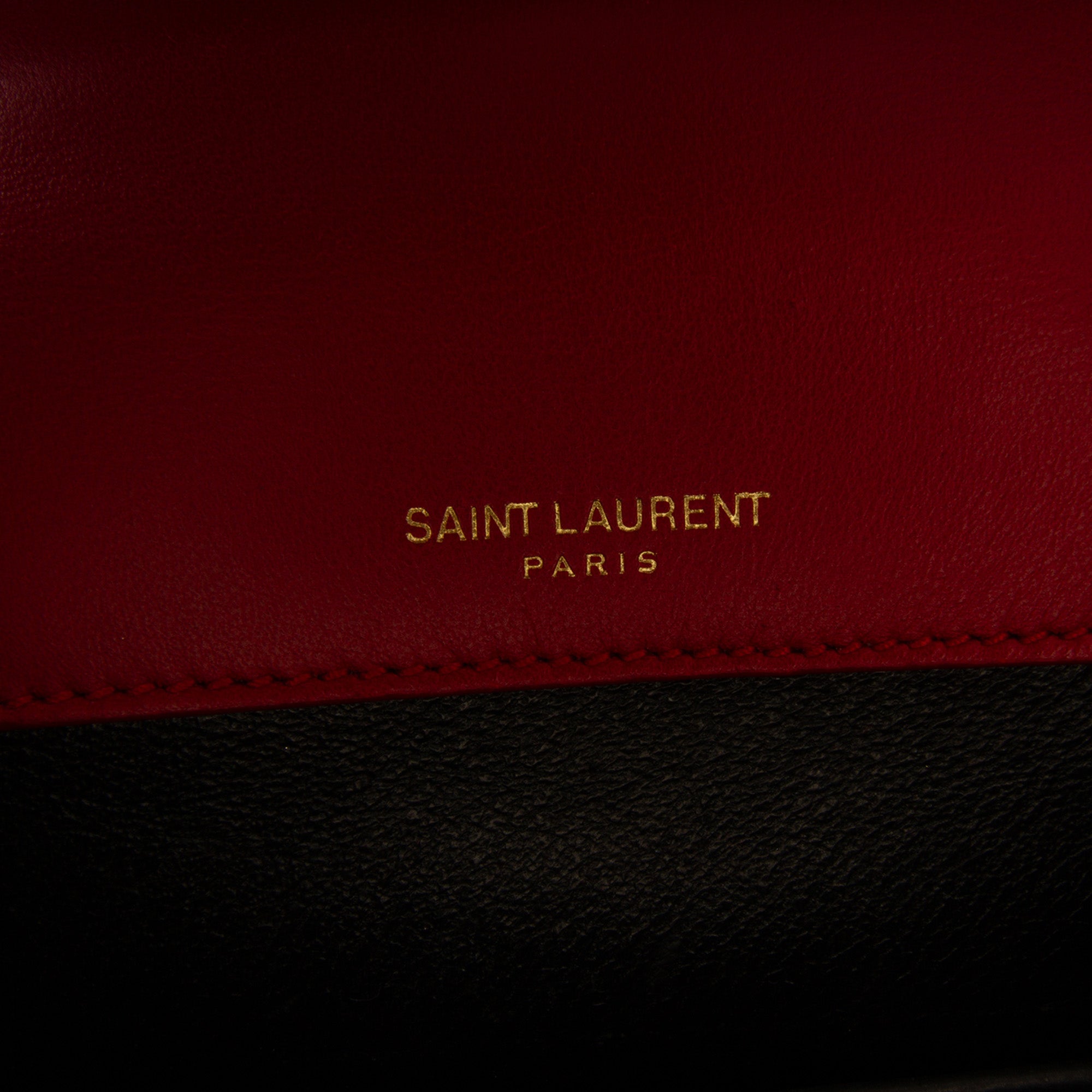 Medium Lambskin Monogram Vicky Chain Bag