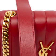 Medium Lambskin Monogram Vicky Chain Bag