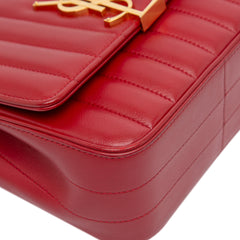Medium Lambskin Monogram Vicky Chain Bag
