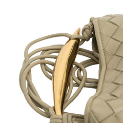 Baby Lambskin Intrecciato Sardine