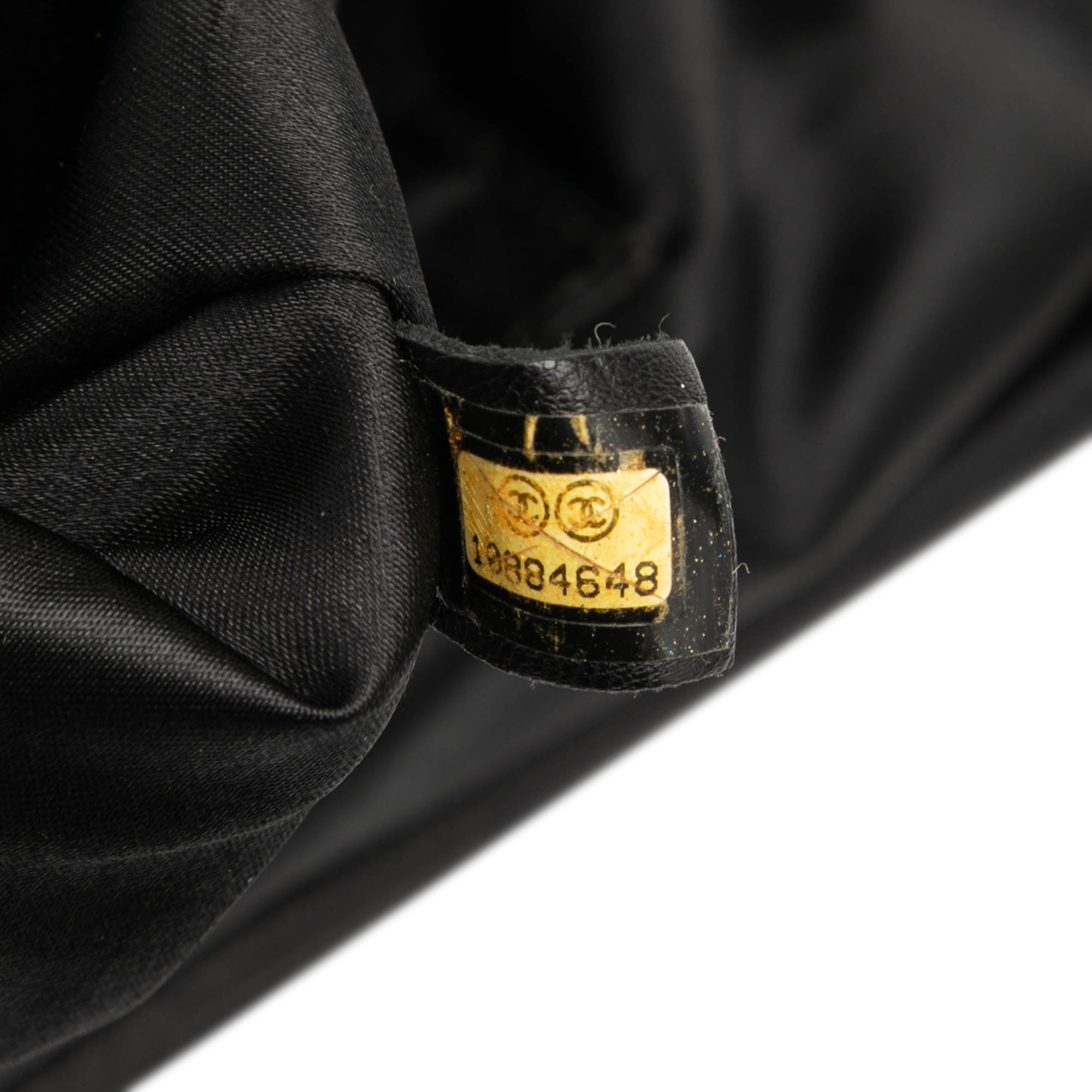 CC Check Embossed Velvet Belted Side Frame Bag