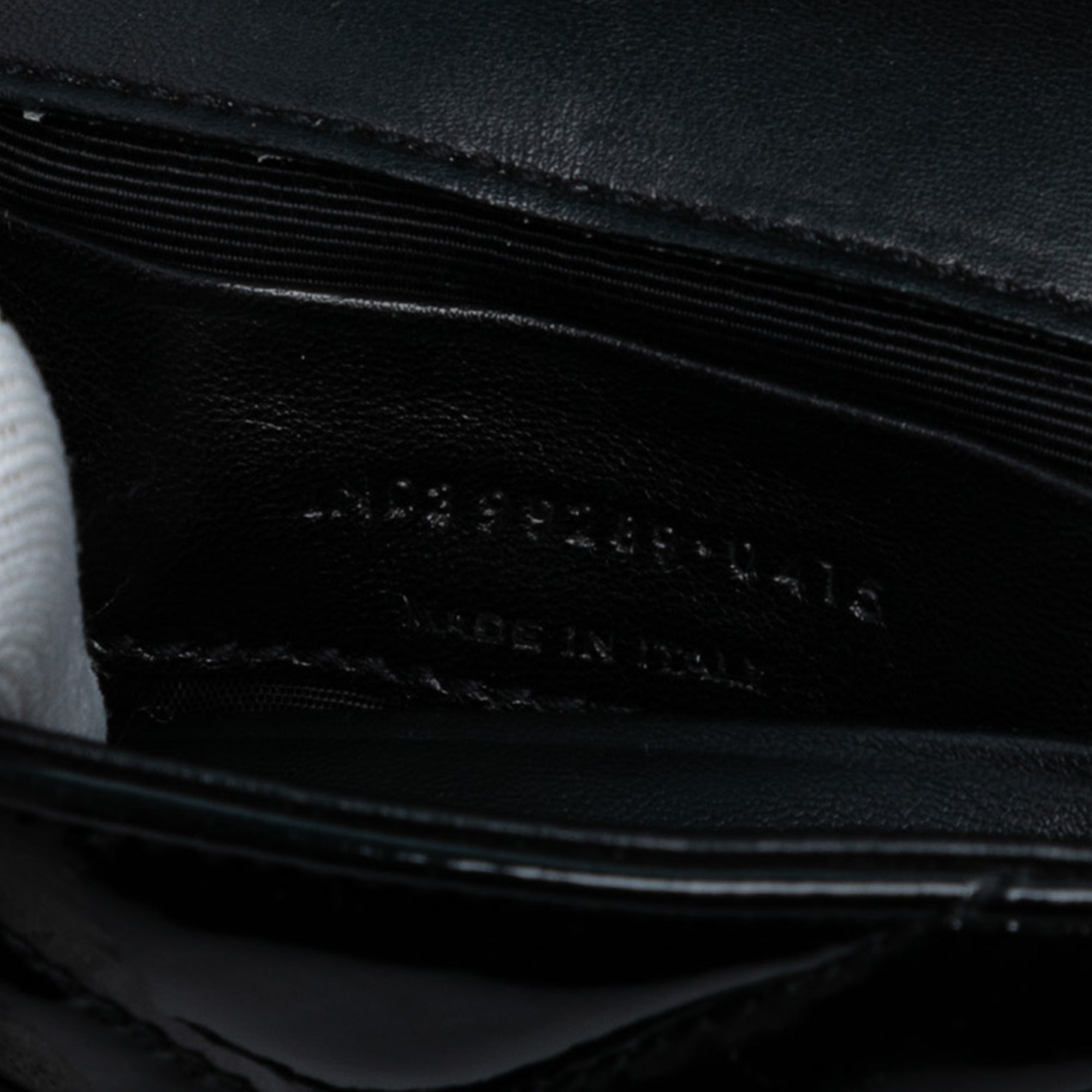 Baby Patent Chevron Classic Monogram Chain Bag