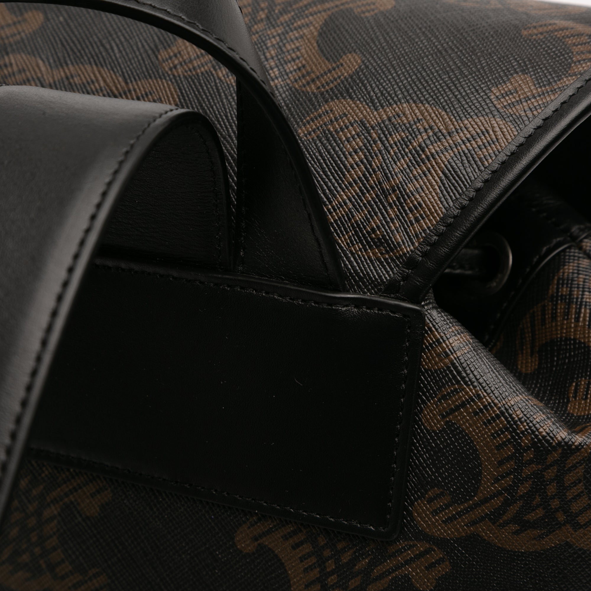 Medium Triomphe Coated Canvas Backpack