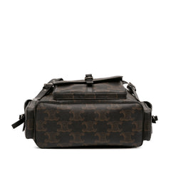 Medium Triomphe Coated Canvas Backpack