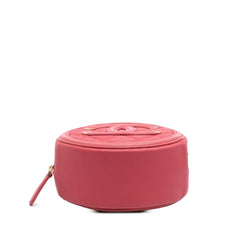 Caviar CC Filigree Round Crossbody