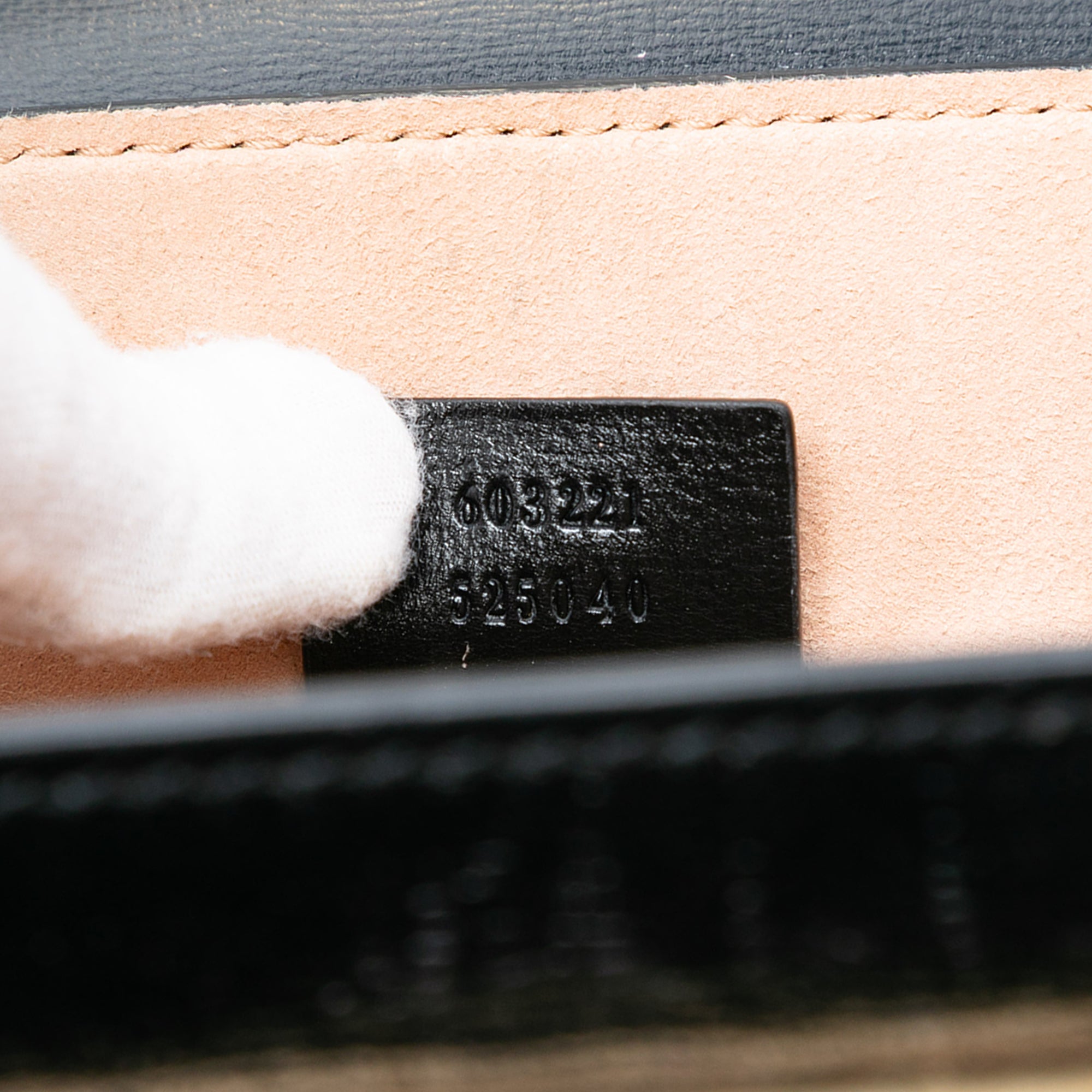 Small Leather Bamboo Padlock Satchel