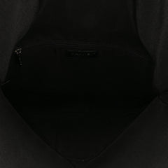 CC Quilted Lambskin Grip Clutch