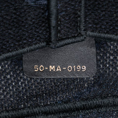 Camouflage Embroidered Canvas Saddle Bag