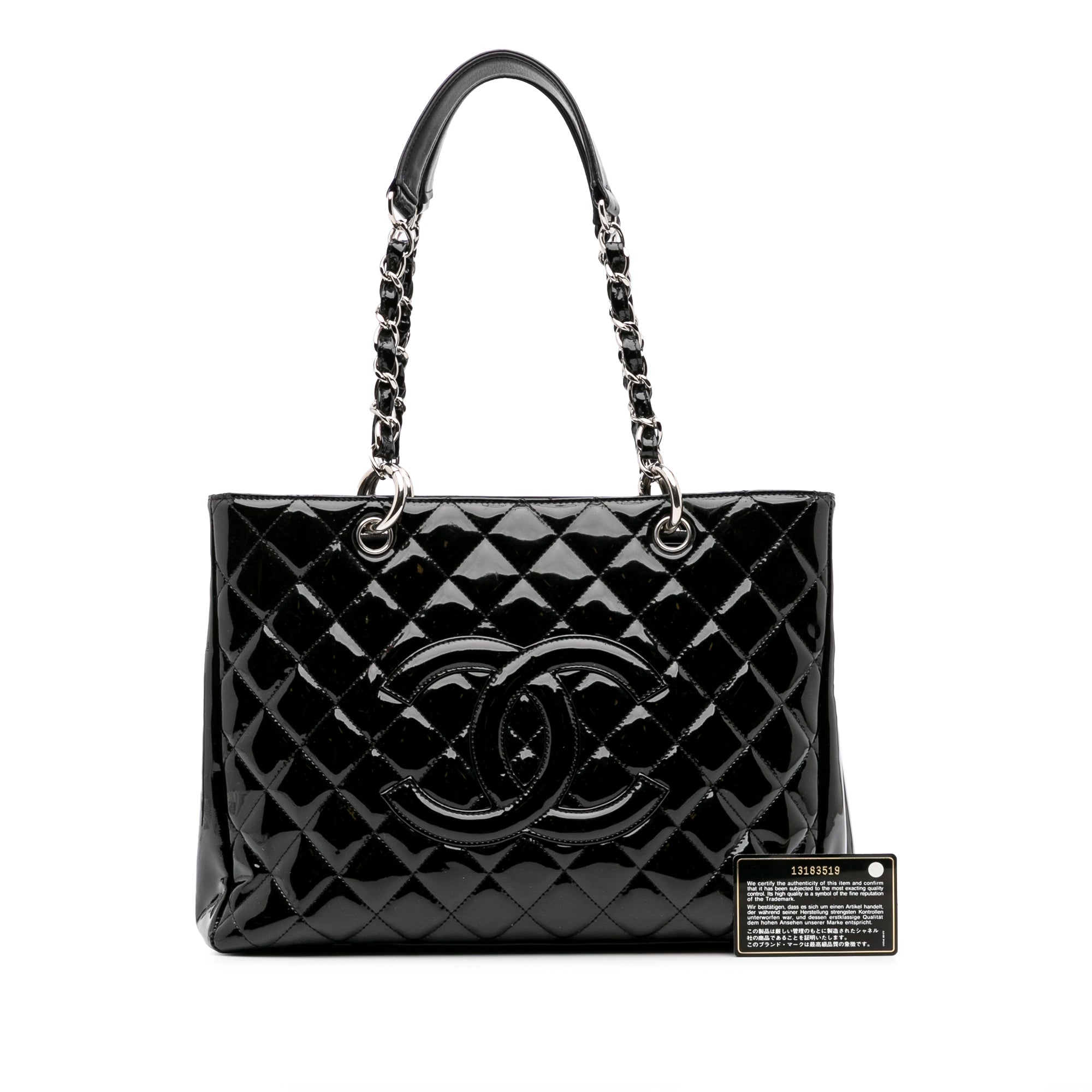 Patent Grand Shopping Tote