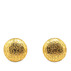 Logo Clip On Earrings