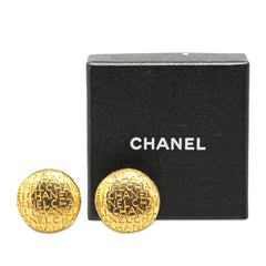 Logo Clip On Earrings