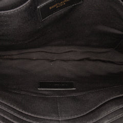 Leather Chevron Monogram Document Holder