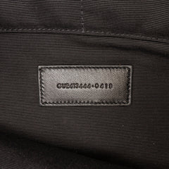 Leather Chevron Monogram Document Holder