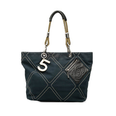 Cruise Line Medium CC No.5 Quilted Canvas Tote