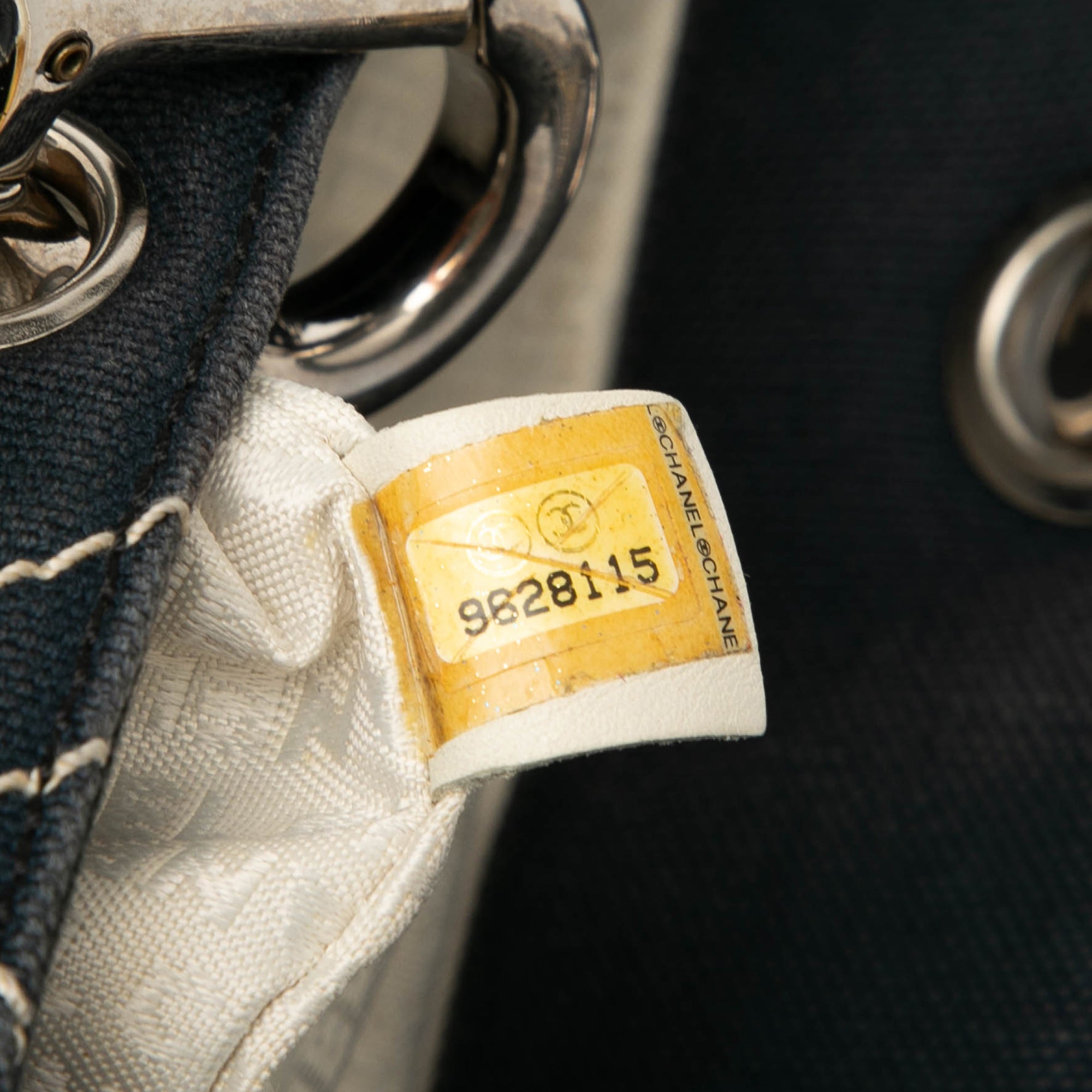 Cruise Line Medium CC No.5 Quilted Canvas Tote