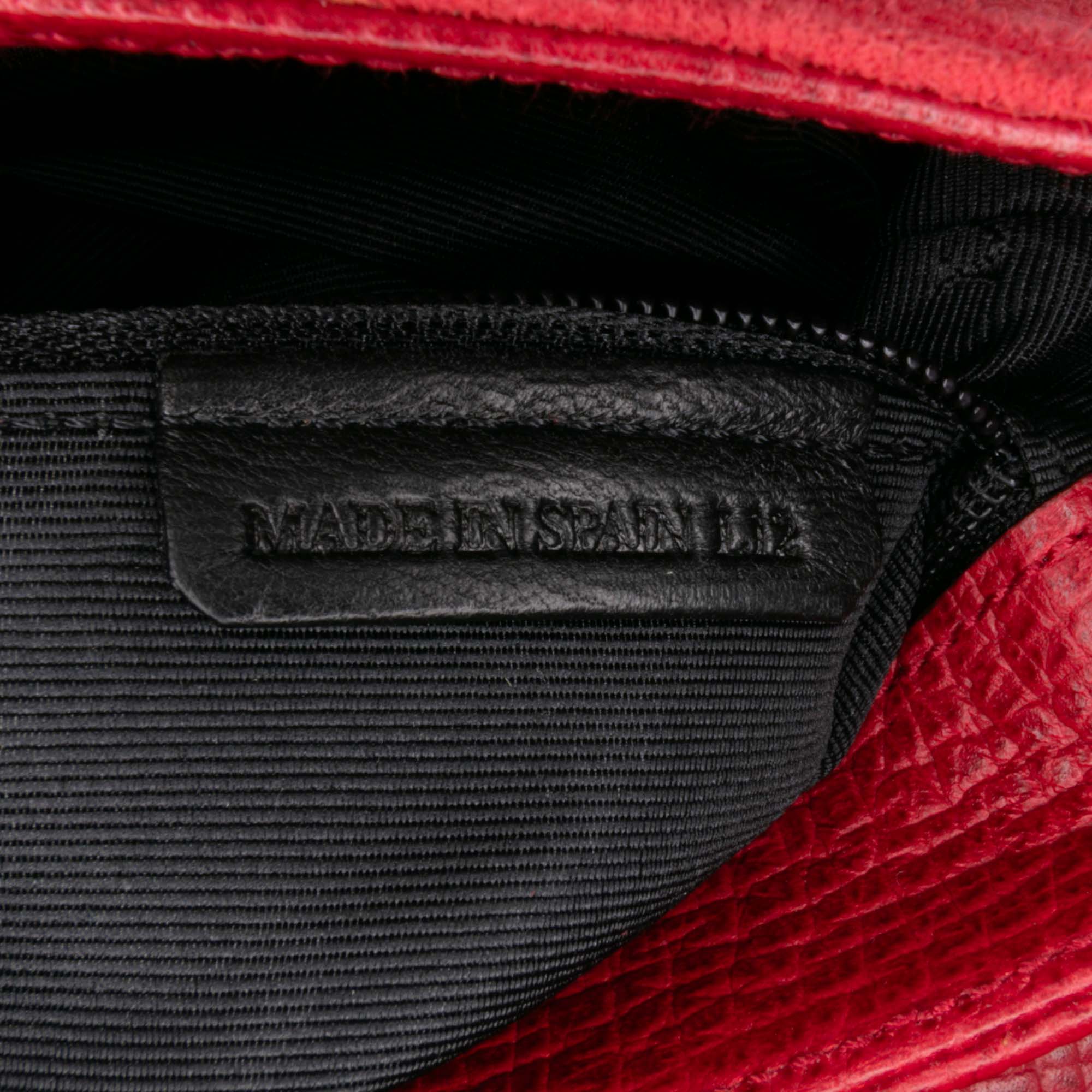 Suede and Leather Shoulder Bag